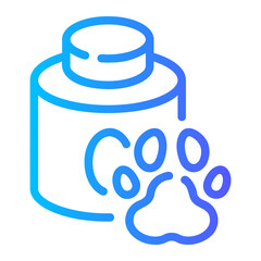 pills Line Gradient Icon