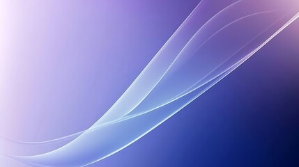 Abstract Blue and Purple Wave Background Design