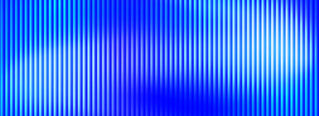 Blue ribbed glass background. Blurred frosted reeded wallpaper. Colored corrugated glass texture for door, window, rooftop. Wavy striped blurry surface overlay. Vector backdrop