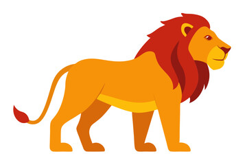 Lion Vector Art - Powerful and Regal Animal Design