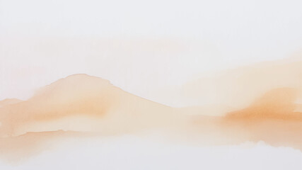 Abstract watercolor aesthetic horizontal background. Hand drawn vector splatter texture. Brush stroked painting pastel color watercolour