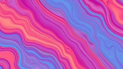 Obraz premium Abstract Swirling Pink and Blue Liquid Marble Texture Background