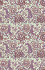 ALL OVER DESIGN . FLOWER ALL OVER. digital printing textile pattern wallpaper colorful flower with watercolor background-illustration, seamless pattern