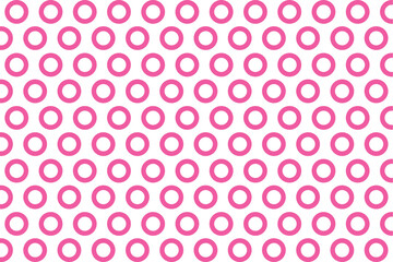 RING DOT PINK VECTOR PATTERN DESIGN
