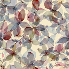 Seamless Colorful tie dye shibori print. Seamless hand drawn batik pattern.Rug textured background. Modern batik wallpaper tile. Watercolor pattern for fabric, clothes, wallpaper. Ethnic design.