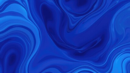 Obraz premium Abstract Swirling Blue Liquid Design Background Texture for Modern Designs