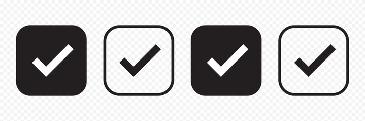 check mark icon vector. symbol ,sign, yes, right