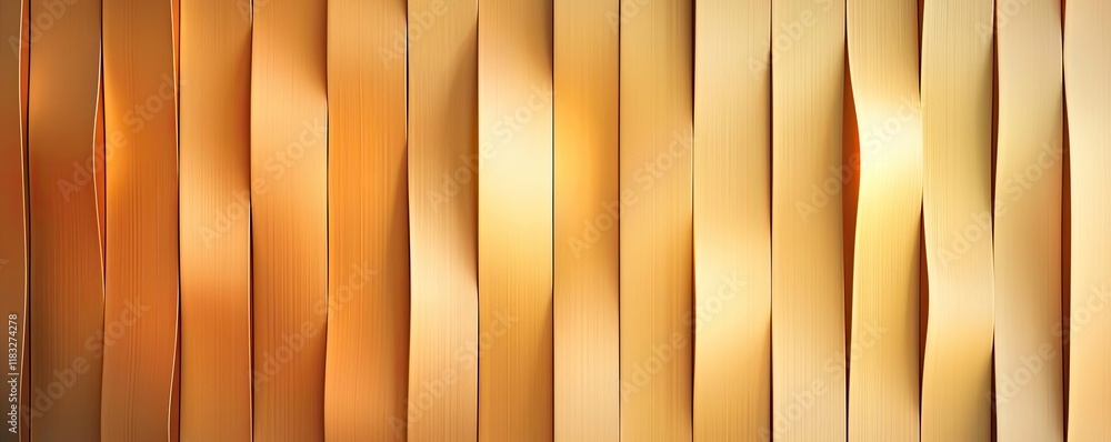 Poster Gold abstract background concept. Abstract golden waves create a warm and inviting background.