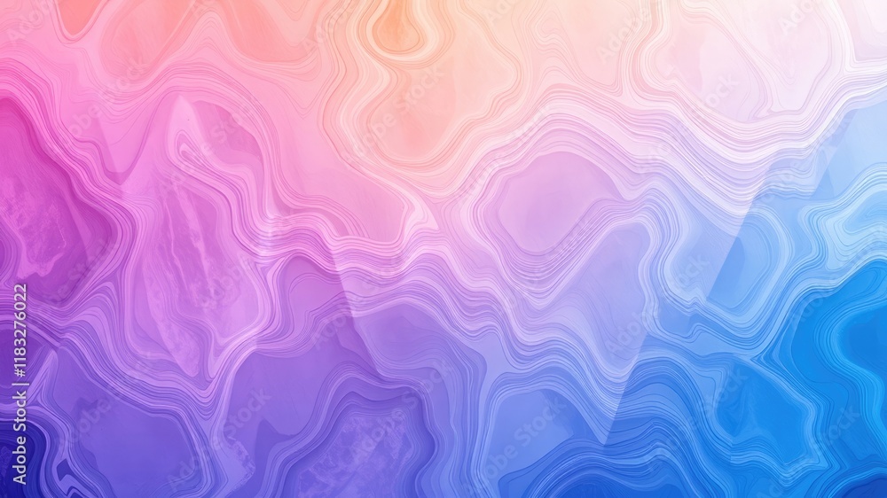 Aufkleber abstract swirling pastel hues background texture design for print and web applications