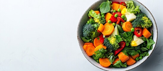 Vibrant Vegetable Bowl: A Healthy and Delicious Meal