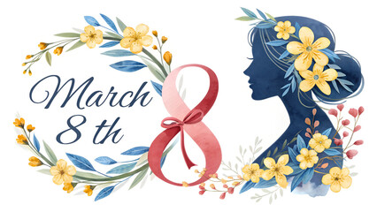 Naklejka premium international womens day