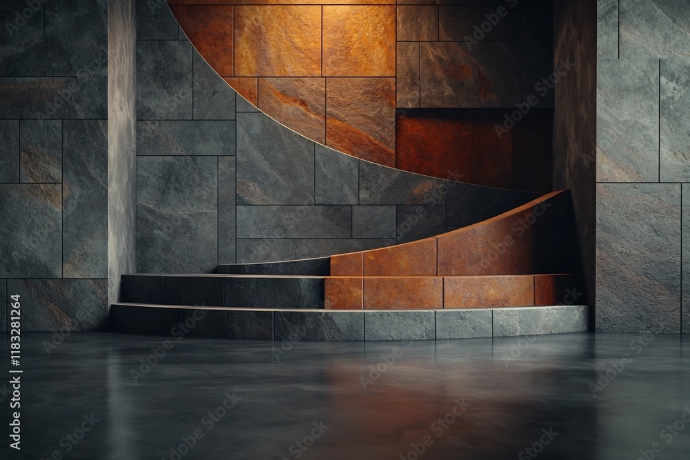 Poster dramatic marble like stone texture with intricately swirling patterns smooth and reflective surface 
