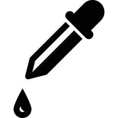 Simple vector icon pipette
