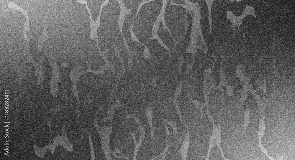 Poster the most striking feature is the intricate texture, resembling flowing or dripping liquid or perhaps