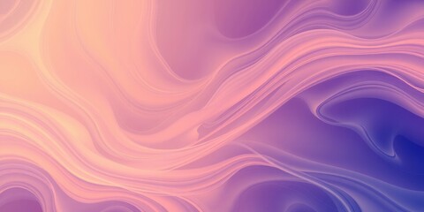 Obraz premium Abstract Swirling Pastel Hues A Dreamlike Background of Fluid, Intertwined Waves in Pink and Purple