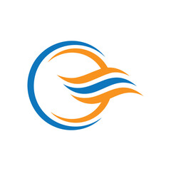 Professional HVAC logo design showcasing expertise in heating, cooling, and ventilation. Clean, modern visuals for reliable, efficient service. Perfect for your HVAC brand identity!