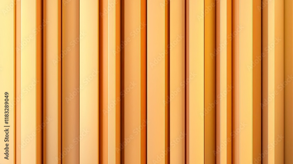 Poster gold abstract background concept. stylish vertical lines with warm golden tones creating a modern an