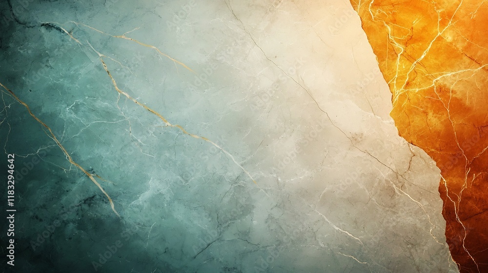 Poster smooth marble like facade with subtle veining and mottled in warm diffused illumination evoking a se