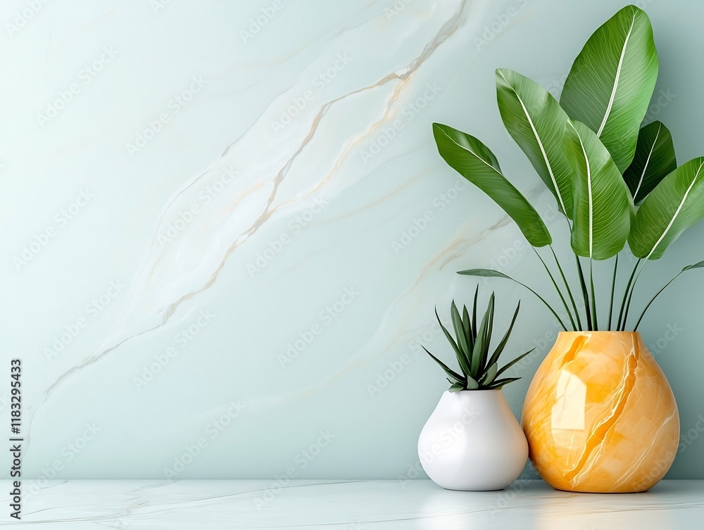 Poster elegant marble style material featuring an intricate one of a kind pattern delicate veined textures 