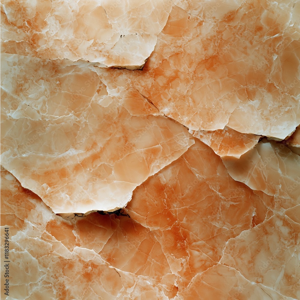 Poster closeup of a serene and elegant marble like stone surface featuring intricate natural patterns smoot