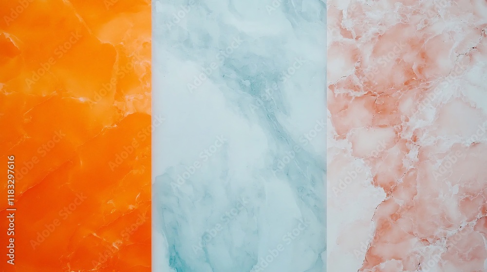 Poster detailed marbling texture on a luxurious italian marble slab featuring dynamic abstract patterns in 