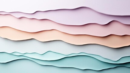 Obraz premium Watercolor abstract background concept. Colorful layered abstract paper design perfect for backgrounds or texture use.