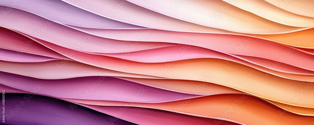 Aufkleber watercolor abstract background concept. beautiful abstract waves in soft pastel colors creating a se