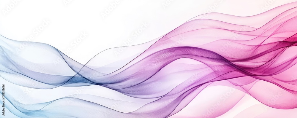 Poster watercolor abstract background concept. colorful wave design with smooth flowing lines and a modern 