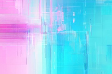 Abstract digital art, glitch effect, vibrant colors, pastel background, website banner