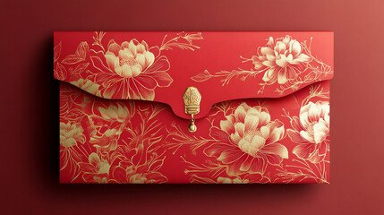 Vector red envelope design for Chinese New Year