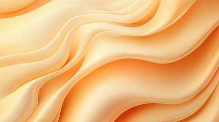 Fototapeta premium Creamy pastel fabric swirls, elegant background texture, soft waves, for design