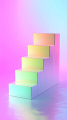 Loading bar concept over a digital gradient symbolizing progress in education technology.