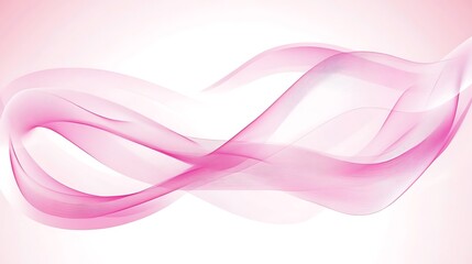 Abstract Pink Wave Design Background Image