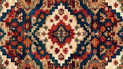 turkish kilims pattern wallpaper