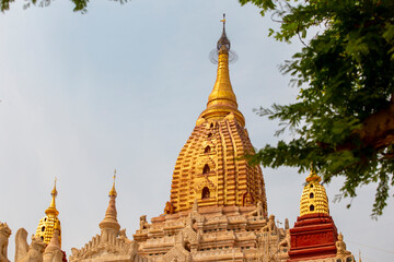 Fototapeta premium Ananda Temple In Bagan, Myanmar. Ananda Temple Is One Of Bagan's Best Known And Most Beautiful Temples.