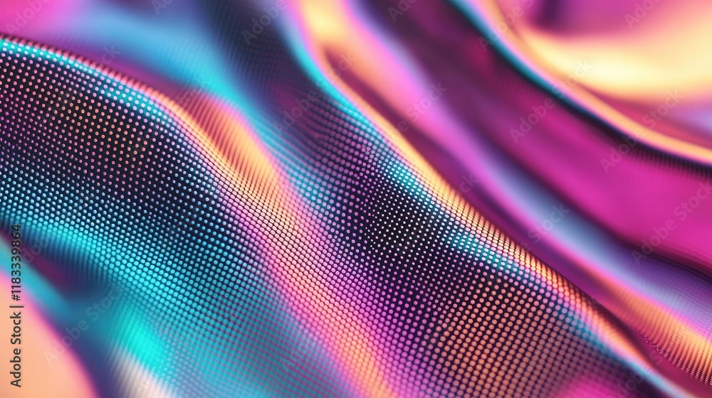 Poster dots abstract background idea. vibrant abstract design showcasing colorful flowing textures and grad