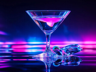 glass of martini