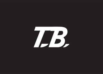 TB letter logo and initial logo design