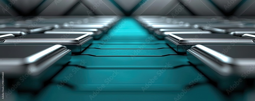 Poster floor abstract background idea. futuristic abstract design showcasing sleek, geometric patterns and 