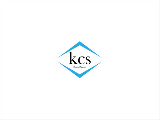 kcs letter logo vector
