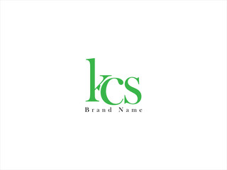 kcs letter logo vector