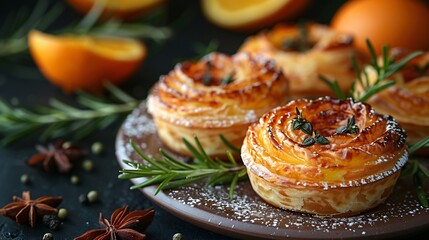 Delicious Traditional Portuguese Egg Tart Pastri