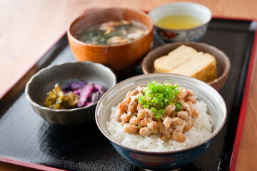 納豆ごはん
