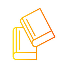 library book gradient icon