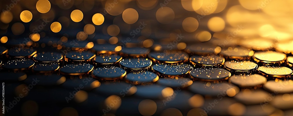 Poster gold abstract background concept. close-up of a textured surface with shimmering golden and blue bok