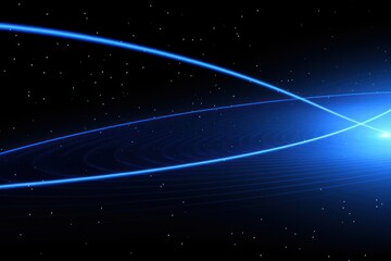 Obraz premium Plasma astronomy science light.