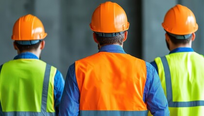 Project manager directing a construction team with clear objectives and timelines, Strategy, execution, victory, Project completion