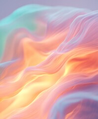 Obraz premium Vibrant Waves of Color A Festive Blend for Purim, Holi, and Mardi Gras Celebrations