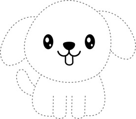 Tracing puppy