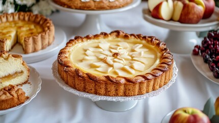 apple pie and yeast cake 